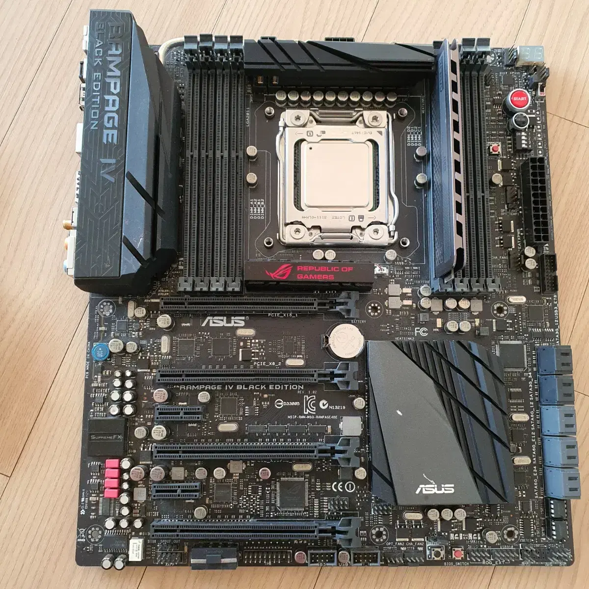 asus rampage 4 black 블랙에디션